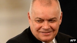 "Love can work miracles," says Dmitry Kiselyov. "Who is against that?"