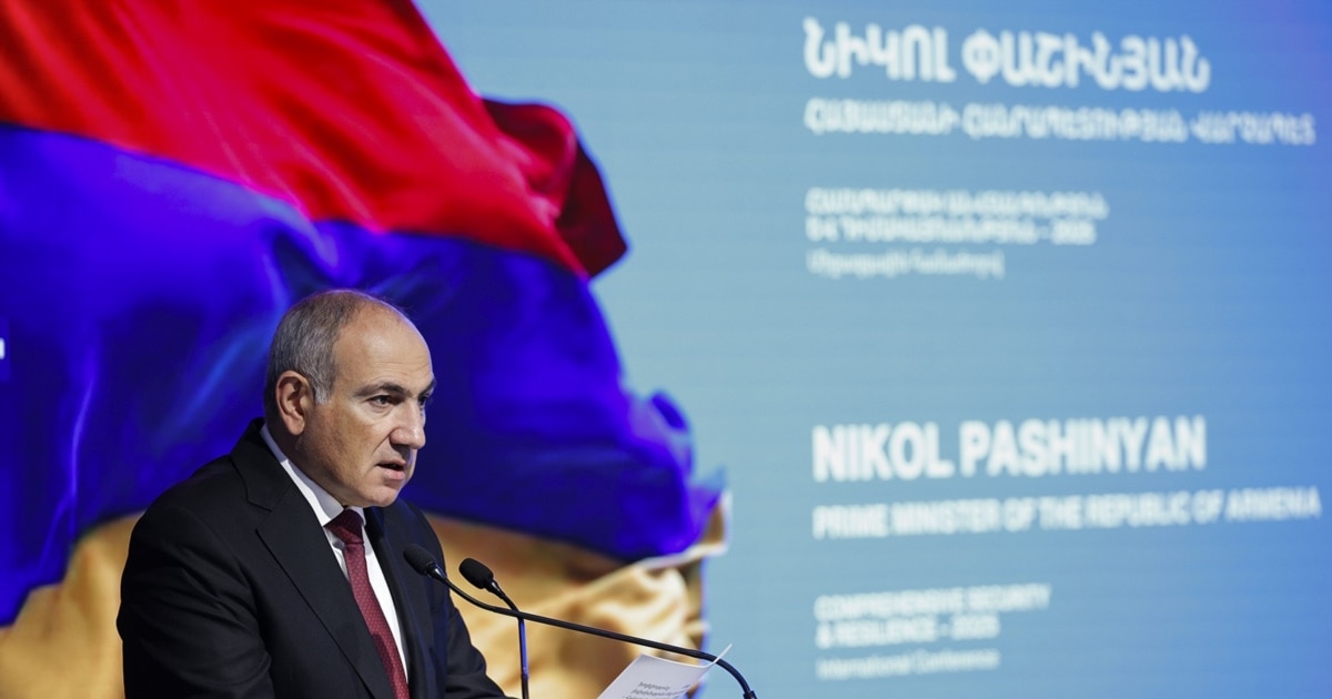 Applications are being generated regarding the export of certain product groups from Russia to Armenia through Azerbaijan. Pashinyan