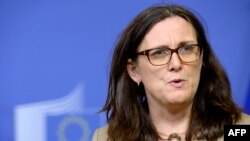 Komisionarja për Tregti e Bashkimit Evropian, Cecilia Malmstrom.