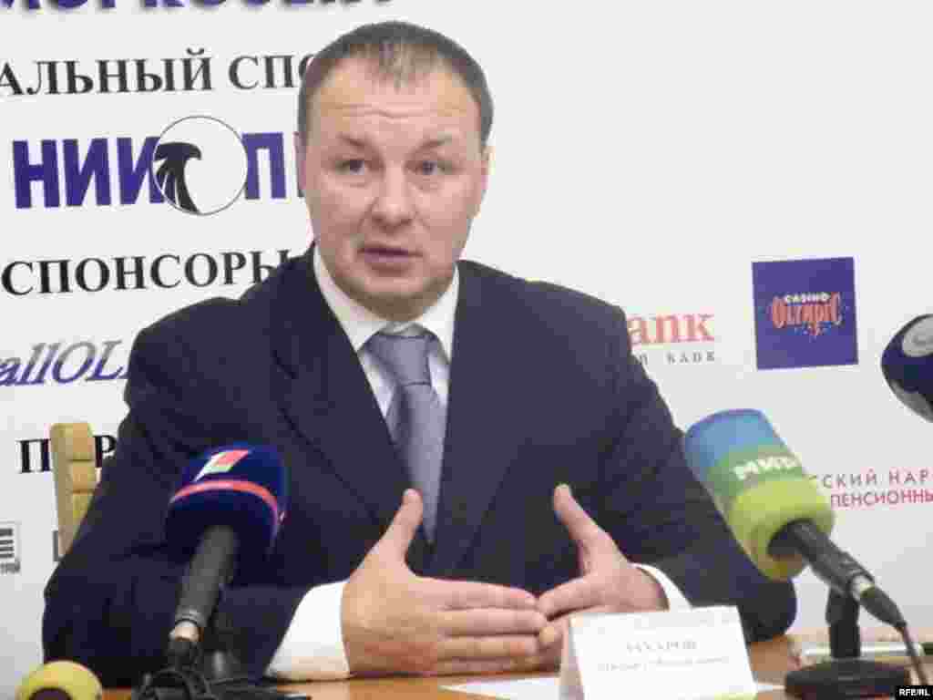 Міхаіл Захараў узначаліў зборную Беларусі па хакеі