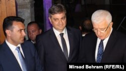 Премиерите на Босна и Херцеговина, Црна Гора и Македонија, Денис Звиздиќ, Душко Марковиќ и Зоран Заев, Мостар, 23.07.2018.