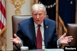 Президент США Дональд Трамп у Білому домі у Вашингтоні, округ Колумбія, США, 8 грудня 2025 року