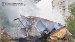 Пожарные тушат возгорание на АЗС в Запорожье 25 июня