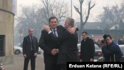 Milorad Dodik i Tomislav Nikolić prilikom susreta u Banja Luci, decembar 2012.