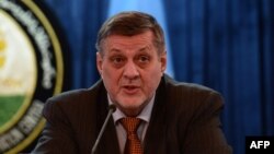UN envoy to Afghanistan Jan Kubis urged Afghans to vote.