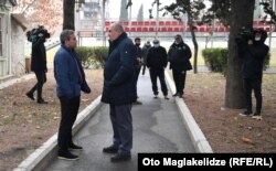 ირაკლი აბუსერიძე და გოჩა სვანიძე