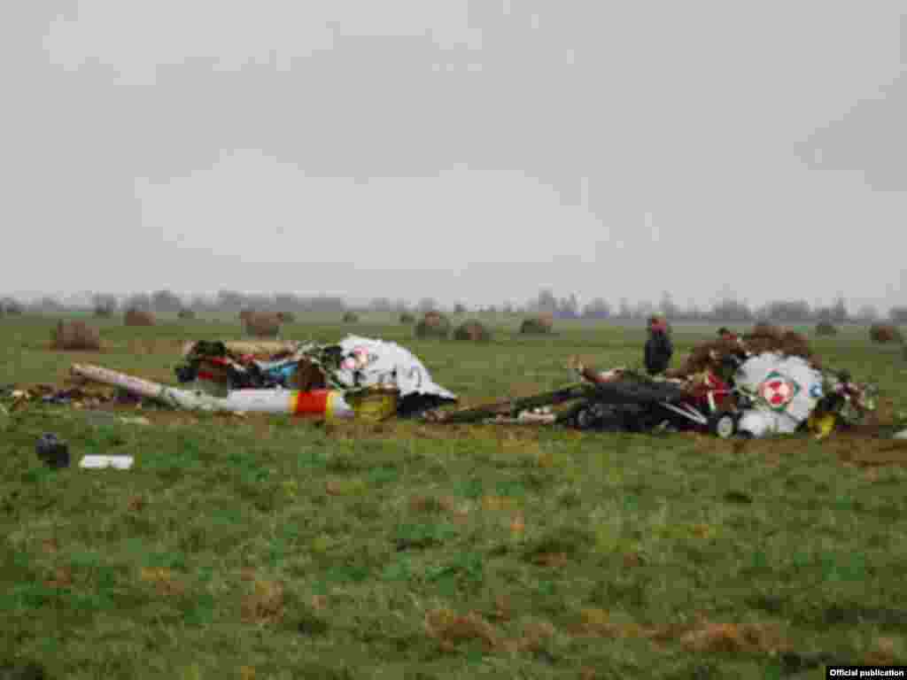 У Беларусі разьбіўся польскі памежны вэрталёт