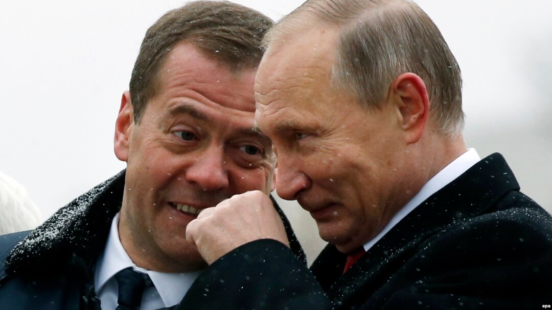 Дмитрий Медведев и Владимир Путин