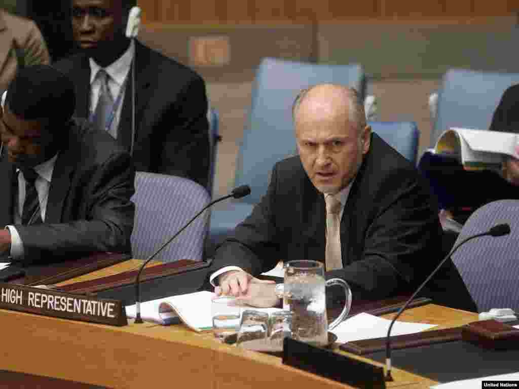 UN - Valentin Inzko na sjednici Savjeta sigurnosti - Visoki predstavnik u BiH, Valentin Inzko je situaciju u ovoj zemlji opisao teškim i crnim riječima. 