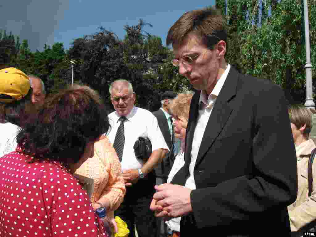 Dorin Chirtoaca la mitingul deportatilor