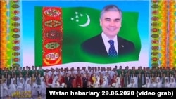 Түркіменстан президенті Гурбангулы Бердімұхамедовтің туған күні құрметіне концерт. 29 маусым, 2020 жыл.