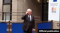 Belgium -- Armenian Foreign Minister Edward Nalbandian visits Brussels, 23May2016