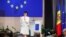 Comisara europeană pentru Extindere, Marta Kos, deschizând la Chișinău, pe 4 iunie, o conferință de investiții în cadrul programului de creștere economică în valoare de 1,9 miliarde de euro oferite Republici Moldova de UE 