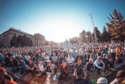 Бішкектегі Айт намазы. 11 тамыз 2019 жыл.