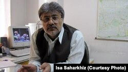File photo of jailed Iranian journalist Isa Saharkhiz, 2009
