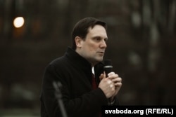 Выступае літоўскі дэпутат Томас Тамілінас