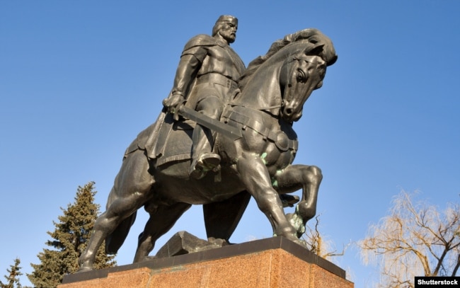 Пам’ятник королю Данилу Галицькому у (1201–1264) у Тернополі