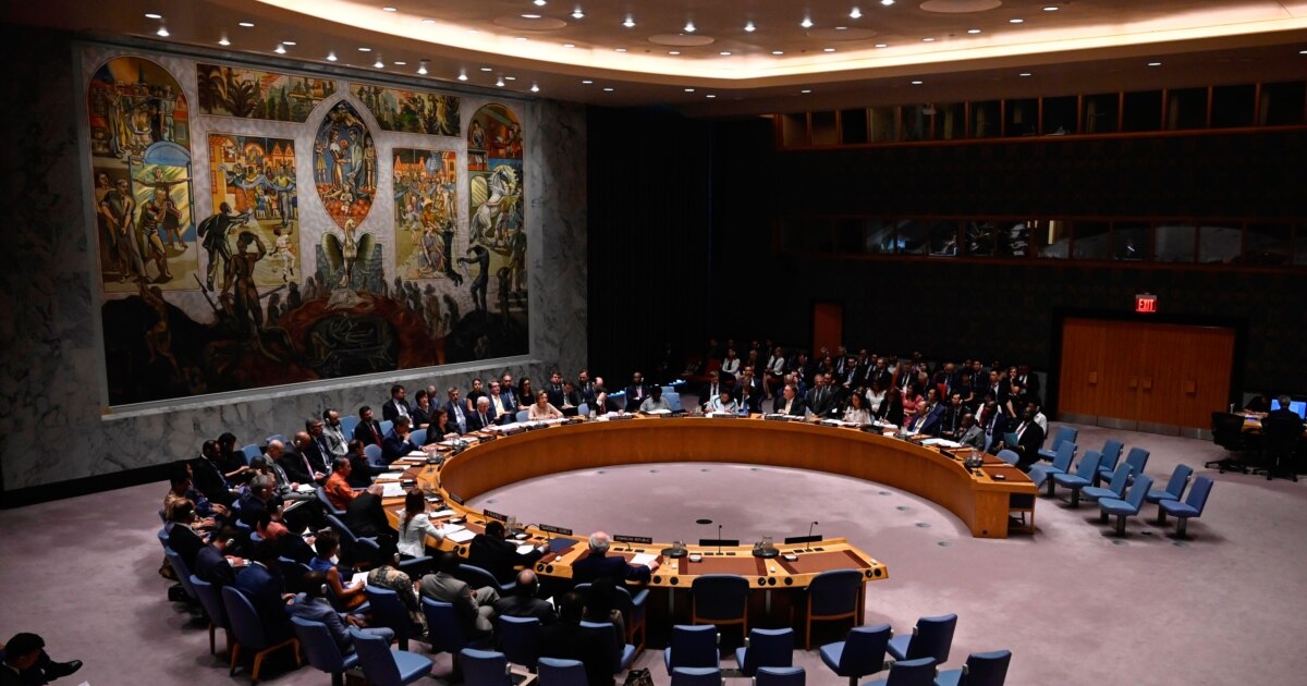 UN Security Council President Rejects US Demand To Restore Iran Sanctions