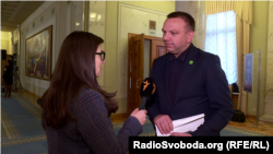 Максим Ткаченко в кулуарах Верховної Ради України