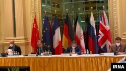نمایی از هیات ایرانی مذاکرهکننده در نشست برجام