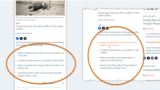 Highlights in Live Blog on the public website