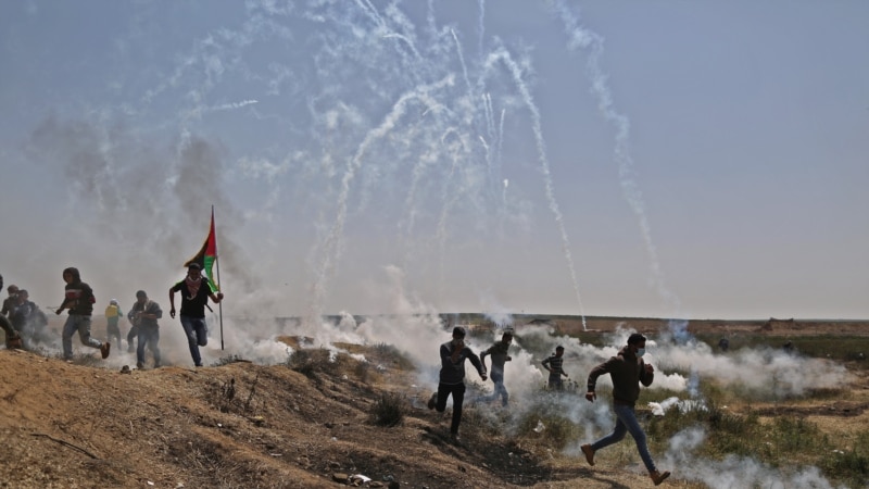 Shtatë të vrarë në protestat në Rripin e Gazës