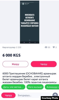 Одна из описанных реклам в Интернете.