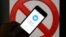 Telegram, a free cloud-based instant messaging service, running on a smartphone. 