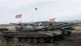 Танки российского производства на Донбассе