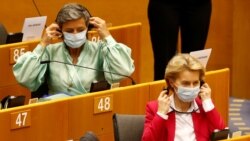 Plenarno zasjedanje Europskog parlamenta o novom prijedlogu zajedničkog proračuna EU za 2021-27 i pratećeg Instrumenta za oporavak i pokretanje gospodarske aktivnosti, Brisel 27 maj 2020.