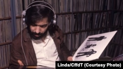 Cornel Chiriac, legendarul prezentator al emisiunii „Metronom” de la Europa Liberă între 1969 și 1975.