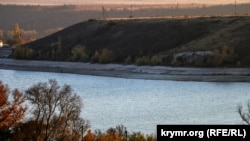 Альминское водохранилище в Крыму, архивное фото