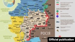 Ситуація в зоні бойових дій на Донбасі, 2 січня 2020 року. Інфографіка Міністерства оборони України