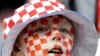 Молодой болельщик команды Хорватии на чемпионате EURO 2008. Клагенфурт, 16 июня 2008