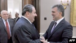 Ахмет Давутоглу со својот ирачки колега Хошијар Зебари