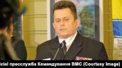 Бывший замначальника штаба ВМС Украины, капитан 1 ранга Андрей Рыженко