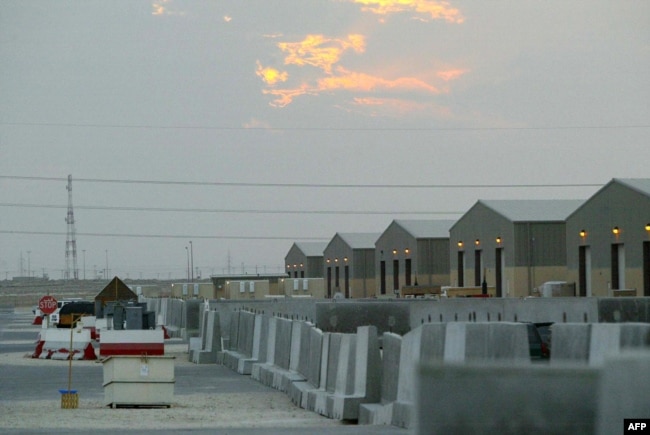 База Армии США Эш-Шайлия в Катаре, в 15 километрах к югу от столицы страны Дохи