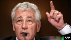 چک هگل (Chuck Hagel) وزیر دفاع ایالات متحدهء امریکا