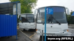 Автобусы КАВЗ на автостанции Николаевки