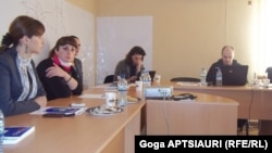 „ომისა და მშვიდობის გაშუქების ინსტიტუტის“ (IWPR) და „გაეროს ქალთა ორგანიზაციის“ (UN Women) პროექტის პრეზენტაცია
