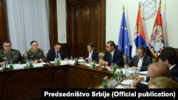 Заседание Совета национальной безопасности Сербии, Белград, 21 ноября 2019 года