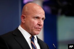 White House national security adviser H.R. McMaster