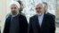 Iranian President Hassan Rohani (left) has handed over responsibility for nuclear negotiations to his foreign minister, Mohammad Javad Zarif (right), perhaps signaling a more flexible approach.