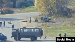 Операция по захвату террористов в Нижнем Новгороде. Фото Александр Худяков. 