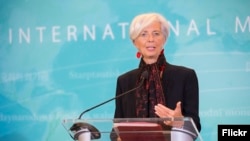 Кристин Лагард, директор МВФ.