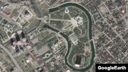 Резиденция главы Чечни Рамзана Кадырова на Google-картах