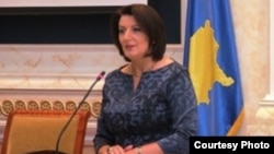 Косовската претседателка Атифете Јахјага 