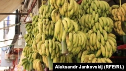 Бананы ў Беларусі за год патаньнелі значна больш, чым іншыя прадукты