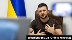 Volodymyr Zelensky, president i Ukrainës.