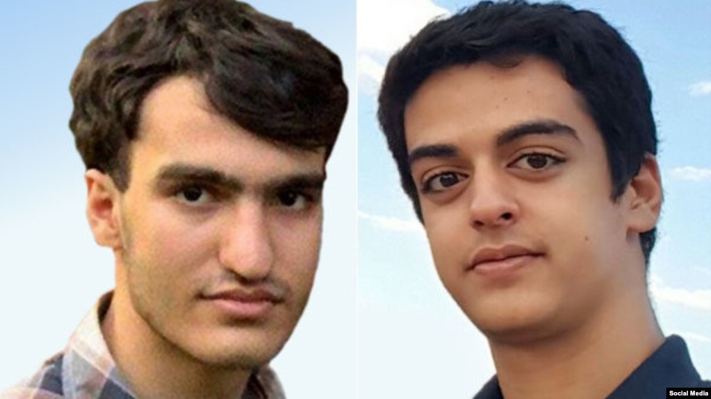 علی یونسی (راست) و امیرحسین مرادی (چپ)